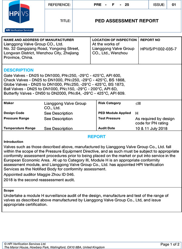 PED Assessmetn Report-01